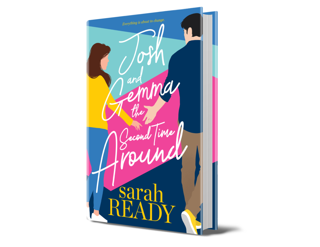 win a paperback of Josh and Gemma the Second Time Around. cover featuring Josh and Gemma reaching out for each other against a colored background. This is the highly anticipated sequel to the best selling Josh and Gemma Make a Baby by romance writer Sarah Ready